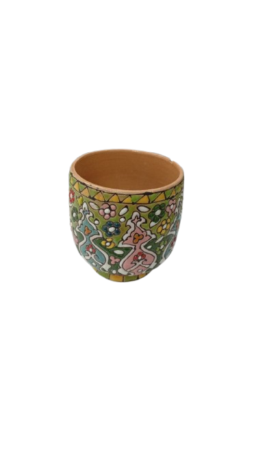 Handcrafted Iraani Mug – Traditional Artistic Tea & Coffee Cup with Vibrant Patterns - Image 4