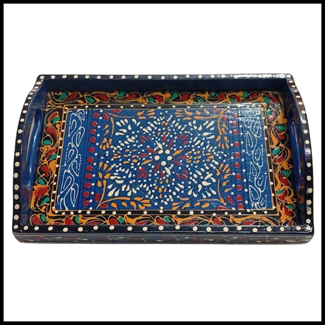 Bundi work tray (35 x 20cm) - Image 3