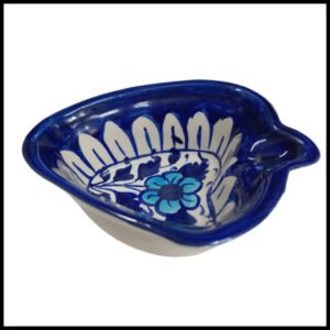 Blue Pottery Medium Butter Bowl (24cm × 14cm)