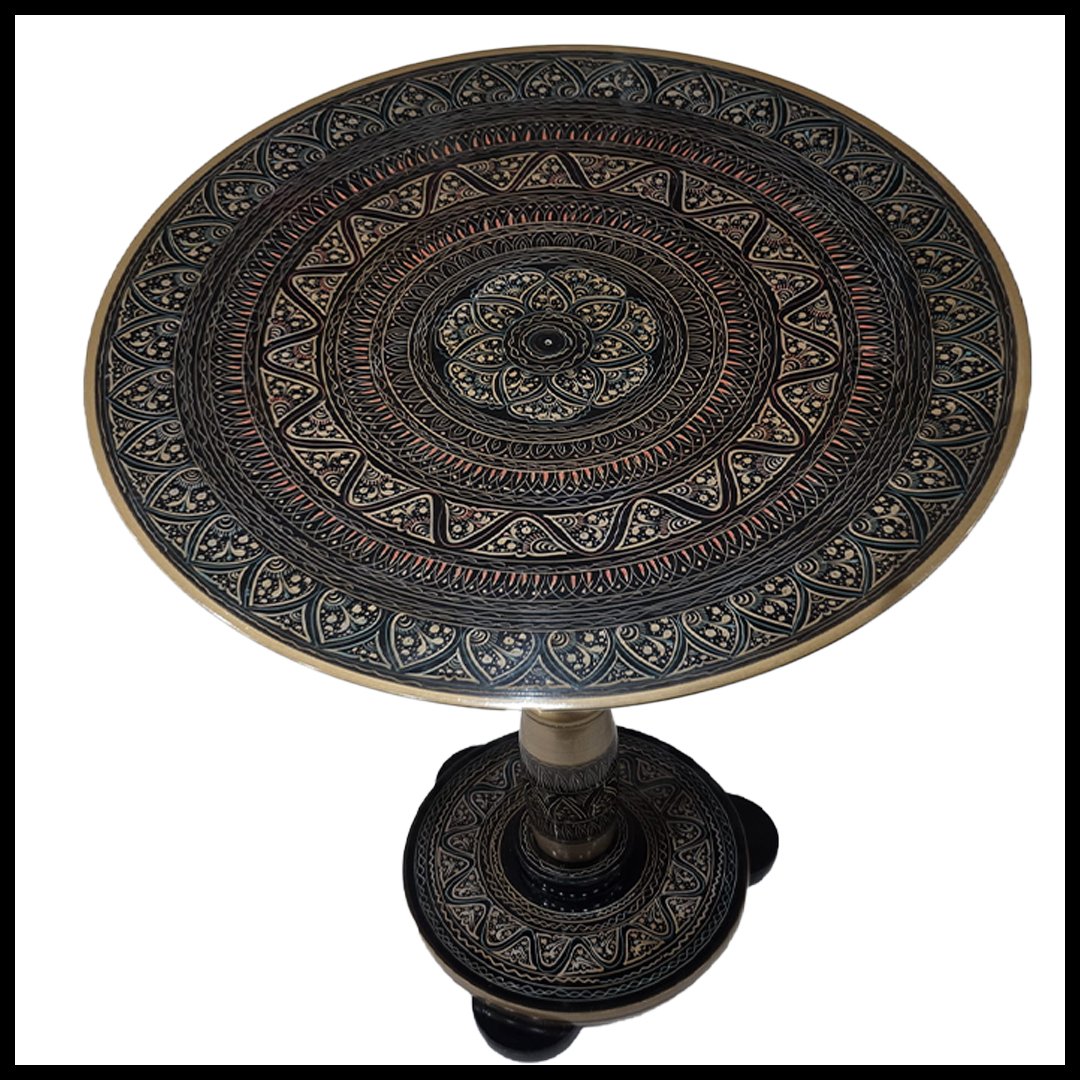 Naqsheen Coffee Table (D:43 cm | H:46 cm)