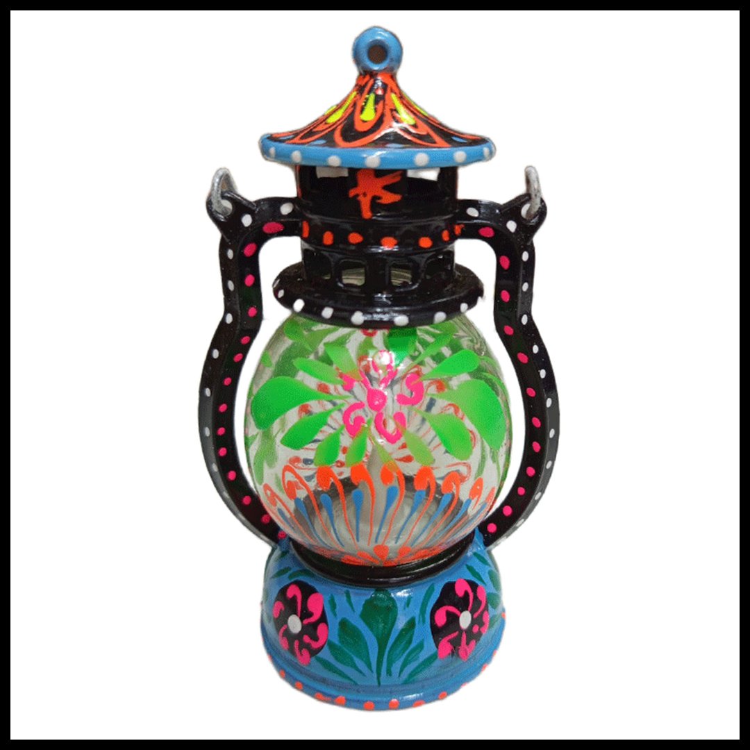 Handcrafted Mini Decorative Lantern (H-13 cm) - Image 3