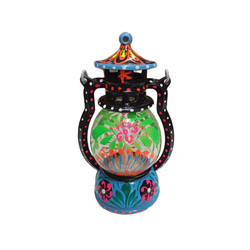 Handcrafted Mini Decorative Lantern (H-13 cm) - Image 4
