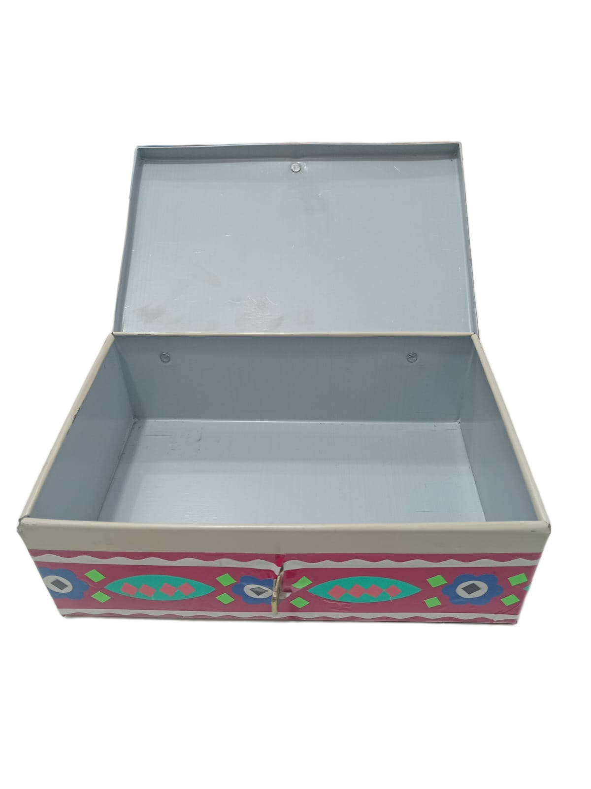 Chamakpatti Box: Real Truck Art Design for Storage and Decoration (W-20, H-14 cm) - Image 5