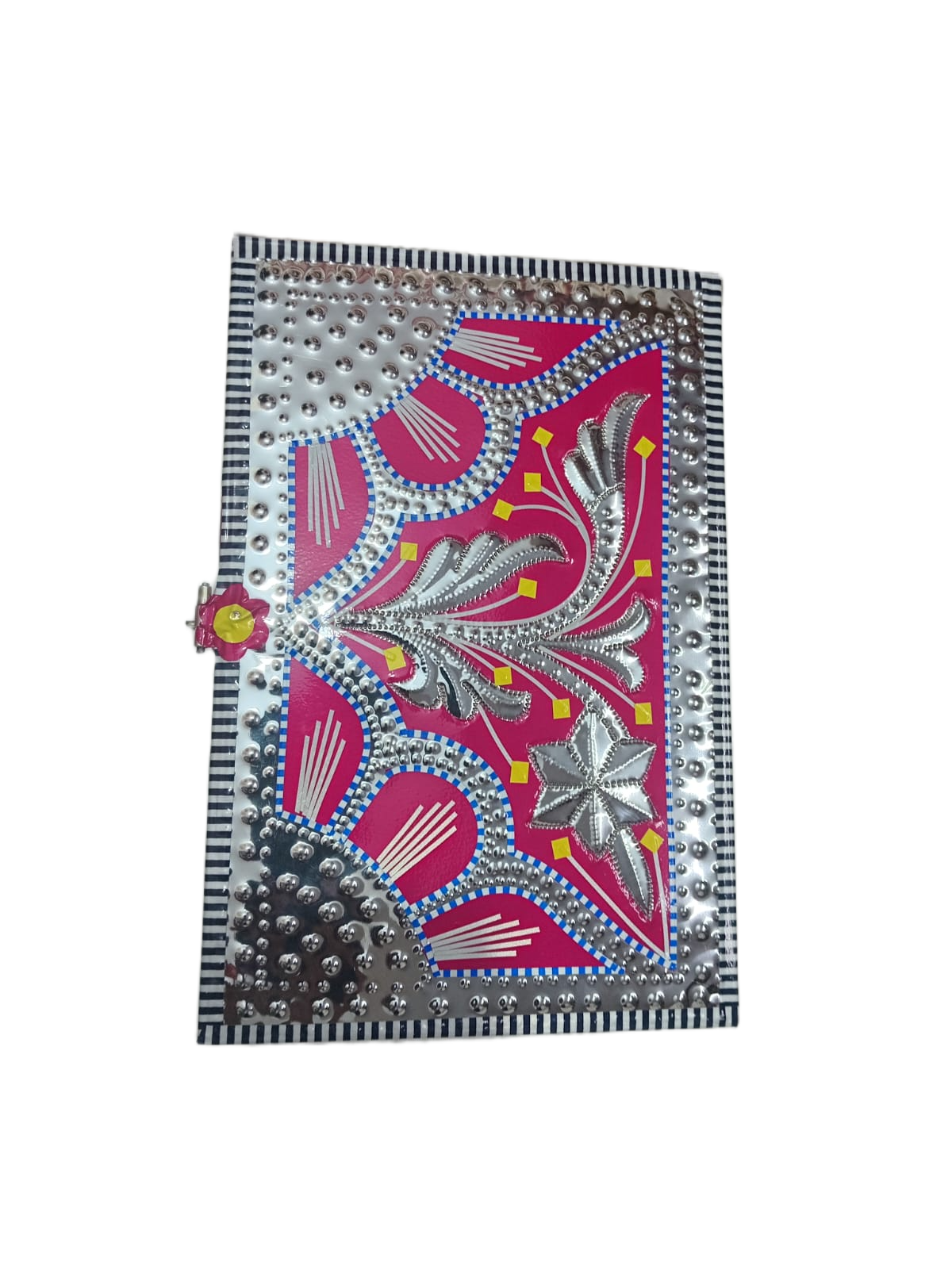 Chamakpatti Box: Real Truck Art Design for Storage and Decoration (W-25, H-17 cm) - Image 4