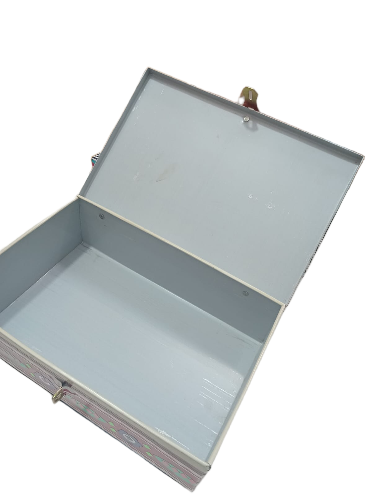 Chamakpatti Box: Real Truck Art Design for Storage and Decoration (W-25, H-17 cm) - Image 5