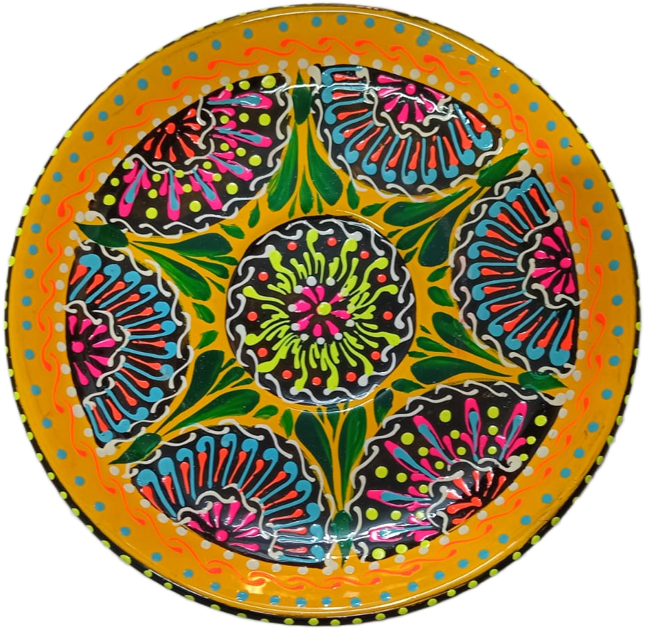 Hand-Painted Truck Art Tea Cup and Saucer Set - Image 9