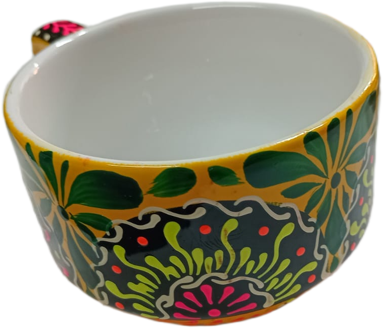 Hand-Painted Truck Art Tea Cup and Saucer Set - Image 12