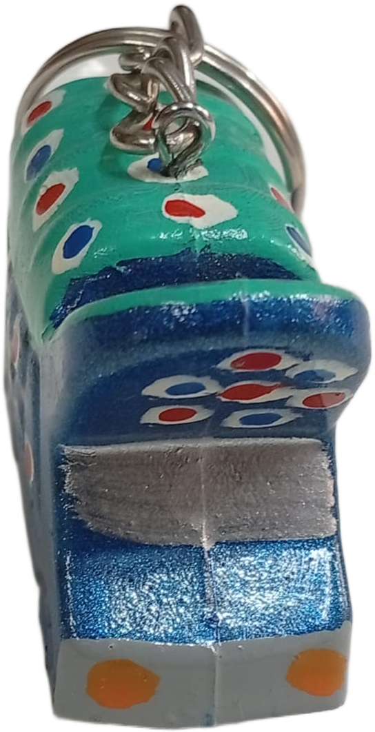Handmade Mini Truck Keychain – Traditional Pakistani Truck Art Style - Image 5