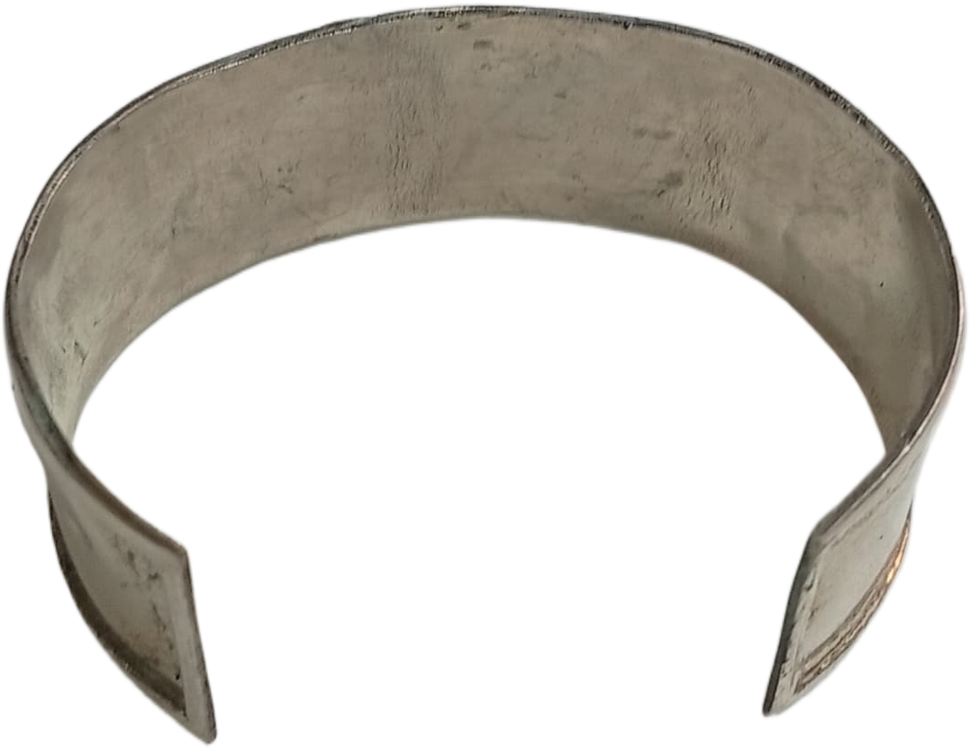 Elegant Afghani Stone Cuff Bracelet – Traditional Tribal Jewelry - Image 6