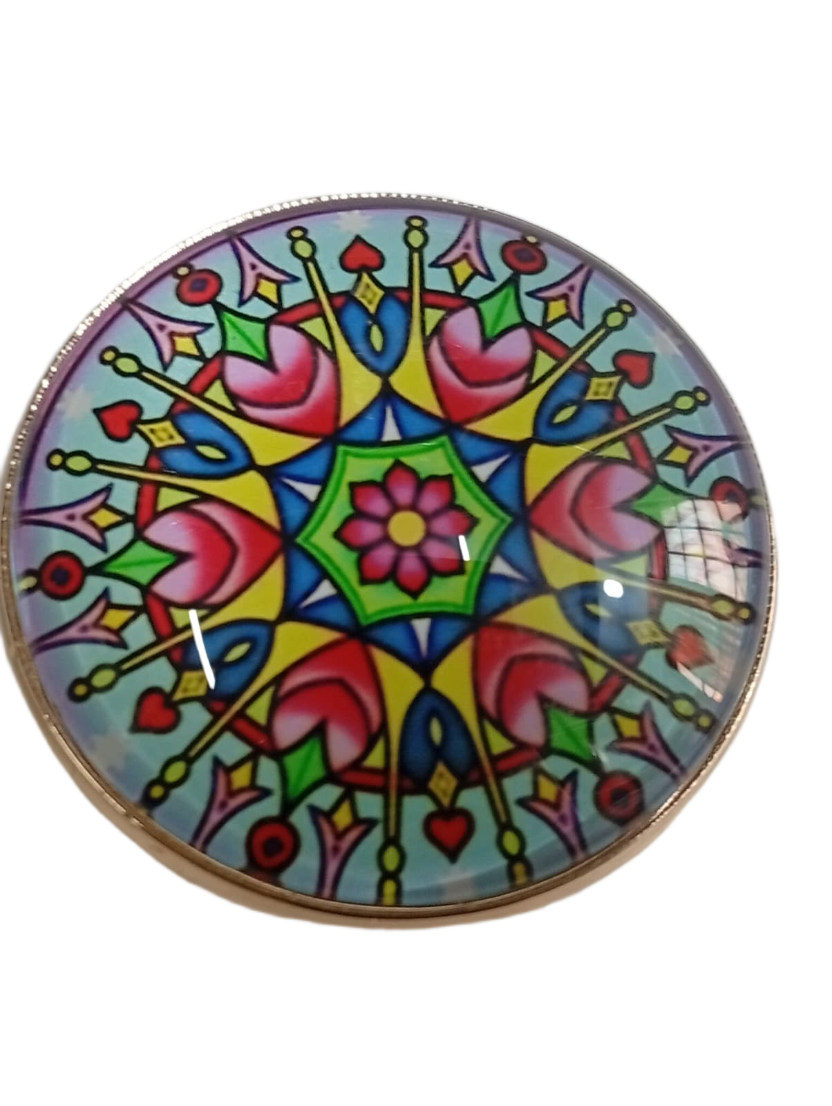 Elegant Mandala Ring – Bohemian Ethnic Statement Jewelry - Image 8