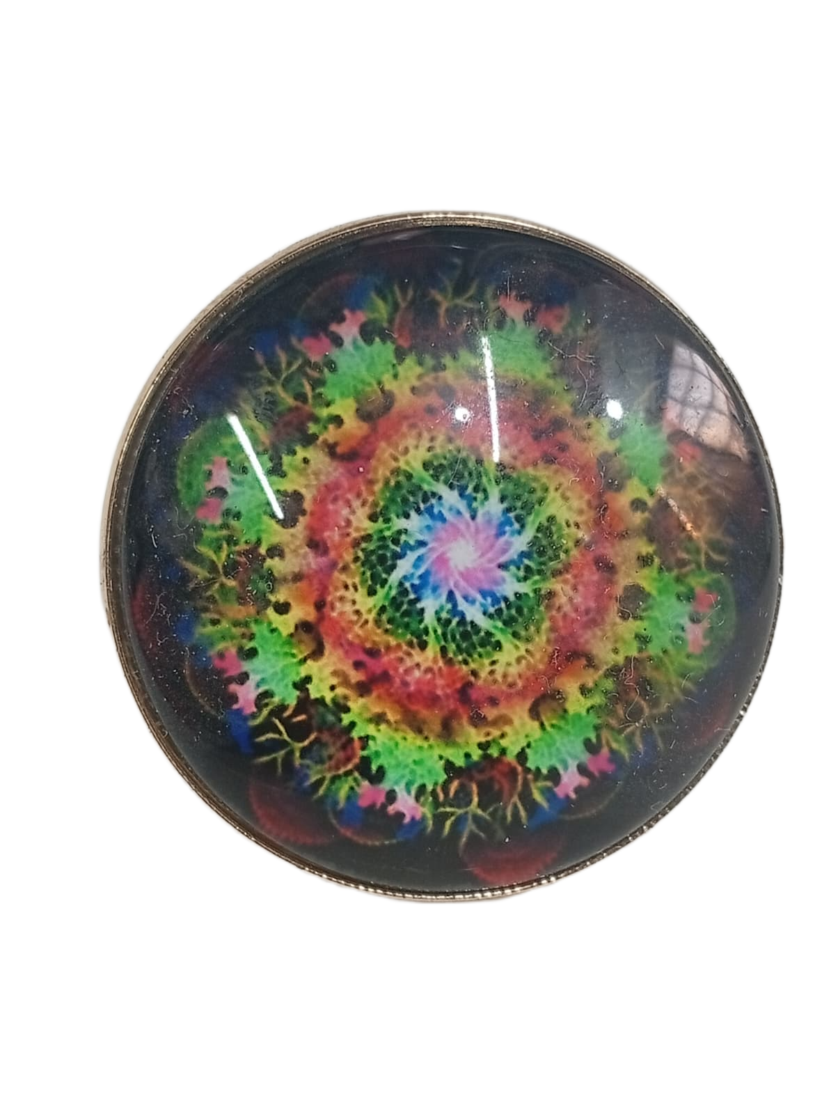 Elegant Mandala Ring – Bohemian Ethnic Statement Jewelry - Image 5