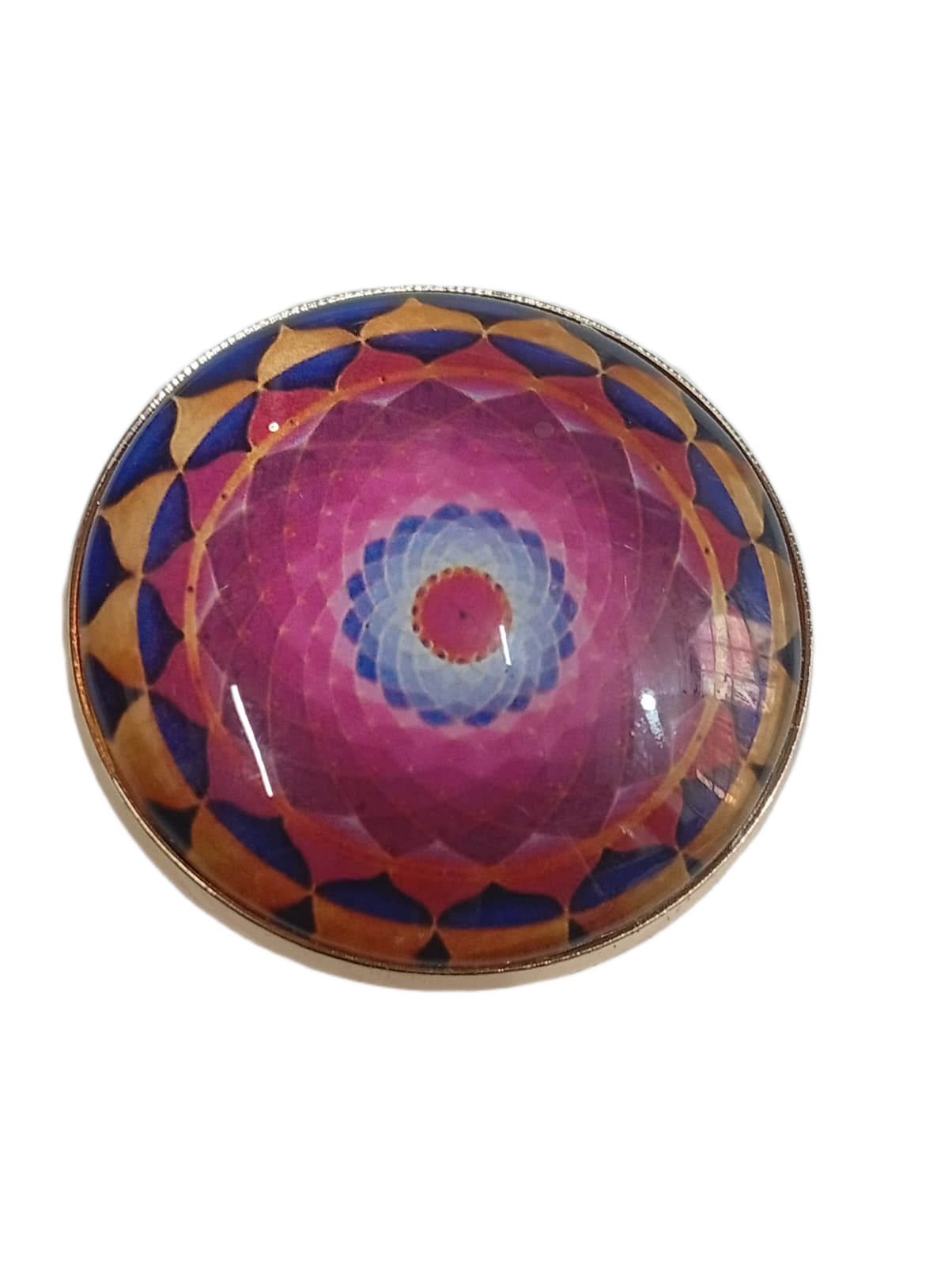 Elegant Mandala Ring – Bohemian Ethnic Statement Jewelry - Image 4