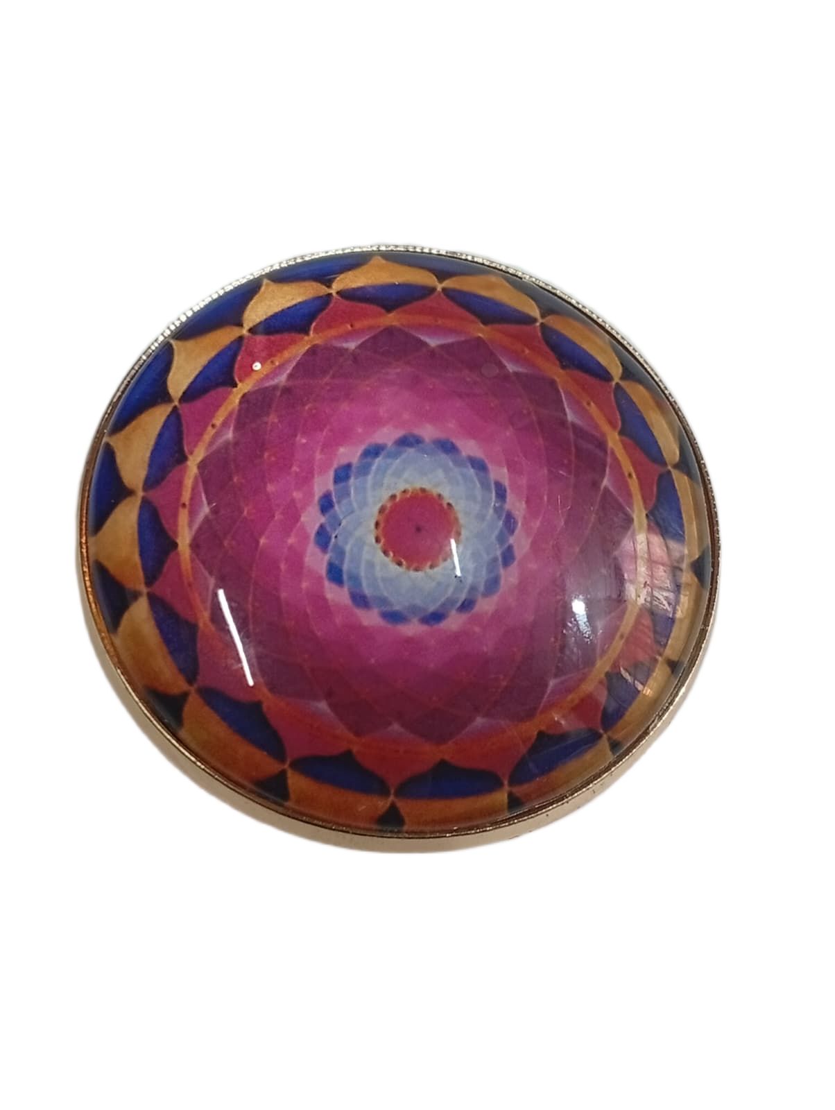 Elegant Mandala Ring – Bohemian Ethnic Statement Jewelry - Image 7