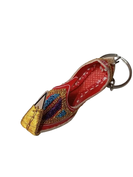 Handmade Traditional Mini Shoe Keychain Unique Handcrafted Charm - Image 7