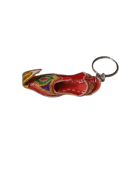 Handmade Traditional Mini Shoe Keychain Unique Handcrafted Charm - Image 7