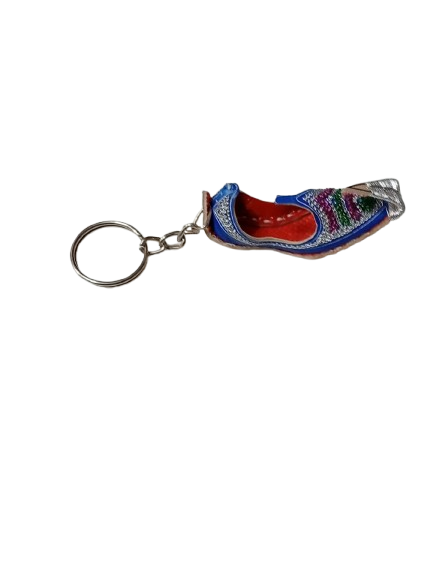 Handmade Traditional Mini Shoe Keychain Unique Handcrafted Charm - Image 7