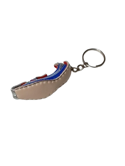 Handmade Traditional Mini Shoe Keychain Unique Handcrafted Charm - Image 8