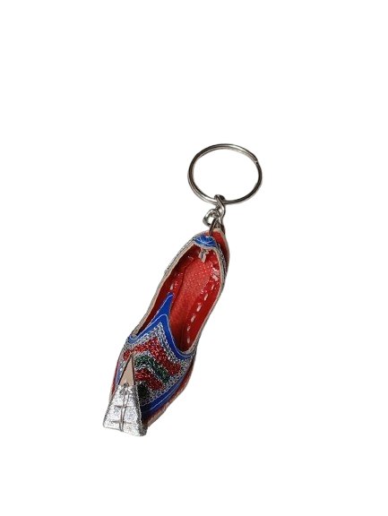 Handmade Traditional Mini Shoe Keychain Unique Handcrafted Charm - Image 7