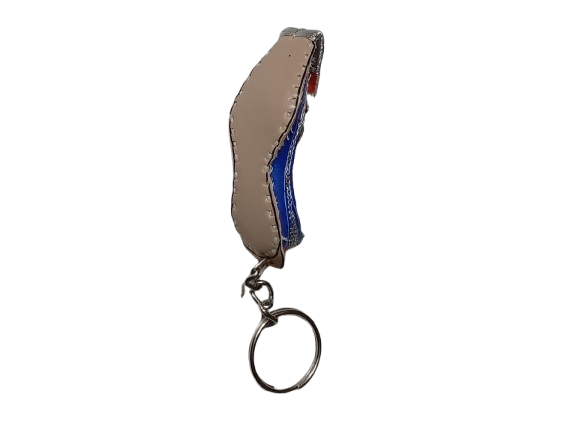 Handmade Traditional Mini Shoe Keychain Unique Handcrafted Charm - Image 6