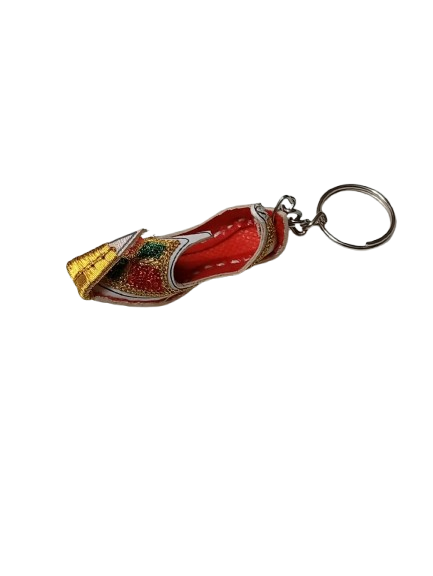 Handmade Traditional Mini Shoe Keychain Unique Handcrafted Charm - Image 7