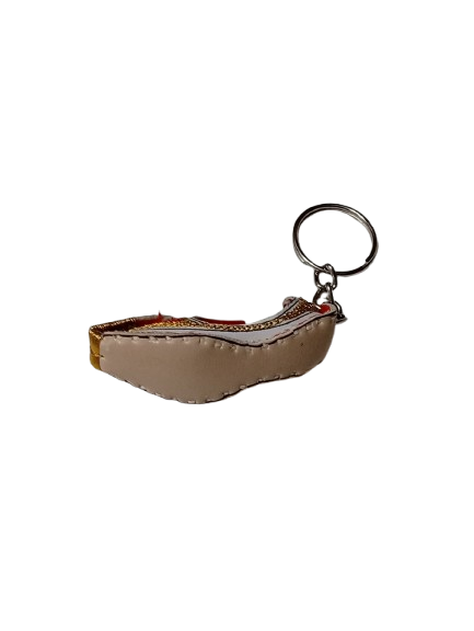 Handmade Traditional Mini Shoe Keychain Unique Handcrafted Charm - Image 6