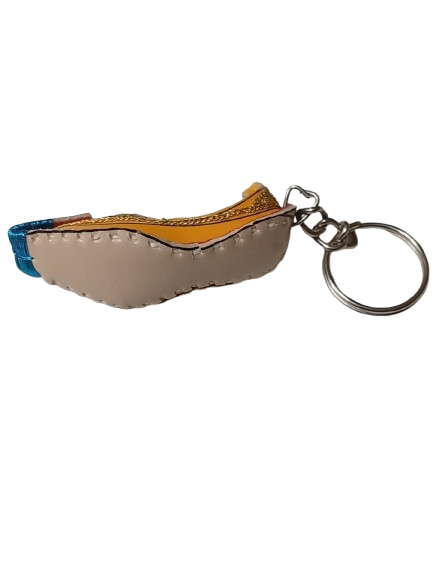 Handmade Traditional Mini Shoe Keychain Unique Handcrafted Charm - Image 7