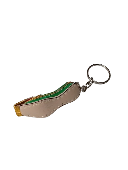 Handmade Traditional Mini Shoe Keychain Unique Handcrafted Charm - Image 7