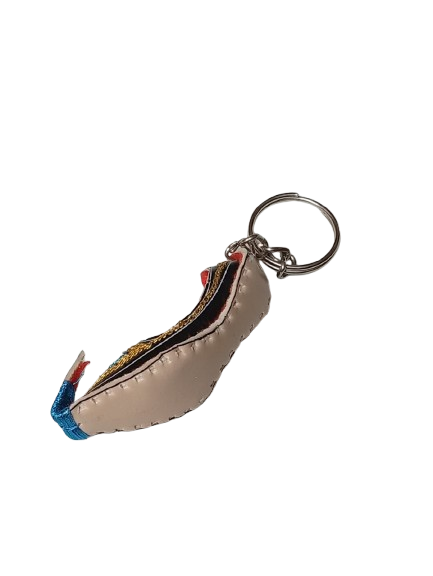 Handmade Traditional Mini Shoe Keychain Unique Handcrafted Charm - Image 7