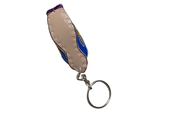 Handmade Traditional Mini Shoe Keychain Unique Handcrafted Charm - Image 6