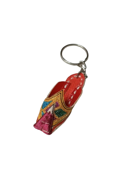Handmade Traditional Mini Shoe Keychain Unique Handcrafted Charm - Image 7