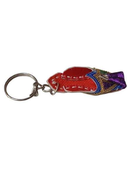 Handmade Traditional Mini Shoe Keychain Unique Handcrafted Charm - Image 5
