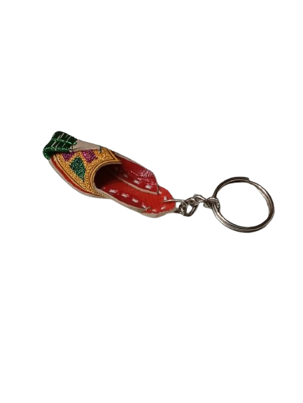 Handmade Traditional Mini Shoe Keychain Unique Handcrafted Charm - Image 7