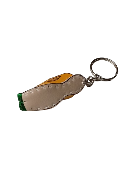 Handmade Traditional Mini Shoe Keychain Unique Handcrafted Charm - Image 6