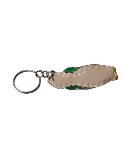 Handmade Traditional Mini Shoe Keychain Unique Handcrafted Charm - Image 6