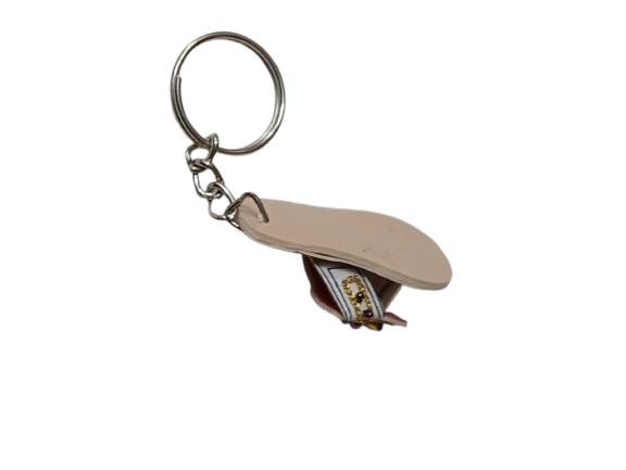 Colorful Mini Slipper Key Chain – Ethnic Khussa Design - Image 5