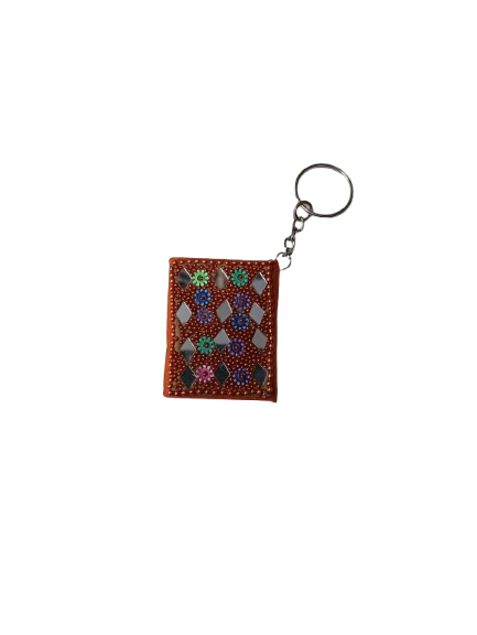 Handmade Decorative Book Key Chain – Traditional Art Design - Image 6