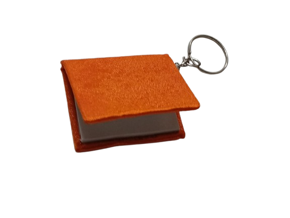 Handmade Decorative Book Key Chain – Traditional Art Design - Image 8