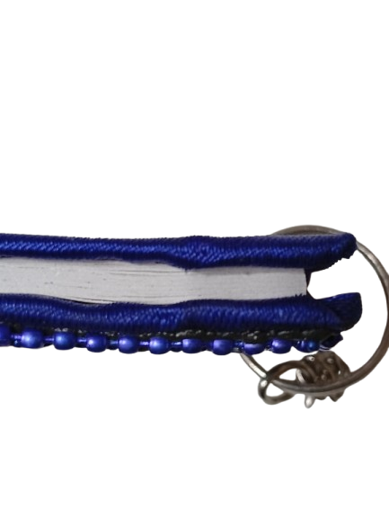 Handmade Decorative Book Key Chain – Traditional Art Design - Image 9