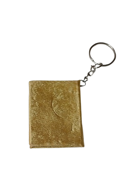 Handmade Decorative Book Key Chain – Traditional Art Design - Image 6