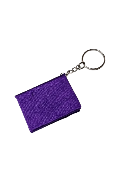 Handmade Decorative Book Key Chain – Traditional Art Design - Image 8