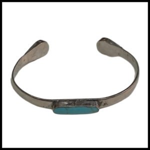 Elegant Afghani Stone Cuff Bracelet – Traditional Tribal Jewelry