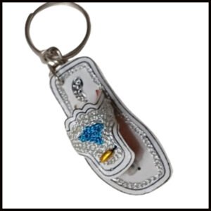 Colorful Mini Slipper Key Chain – Ethnic Khussa Design