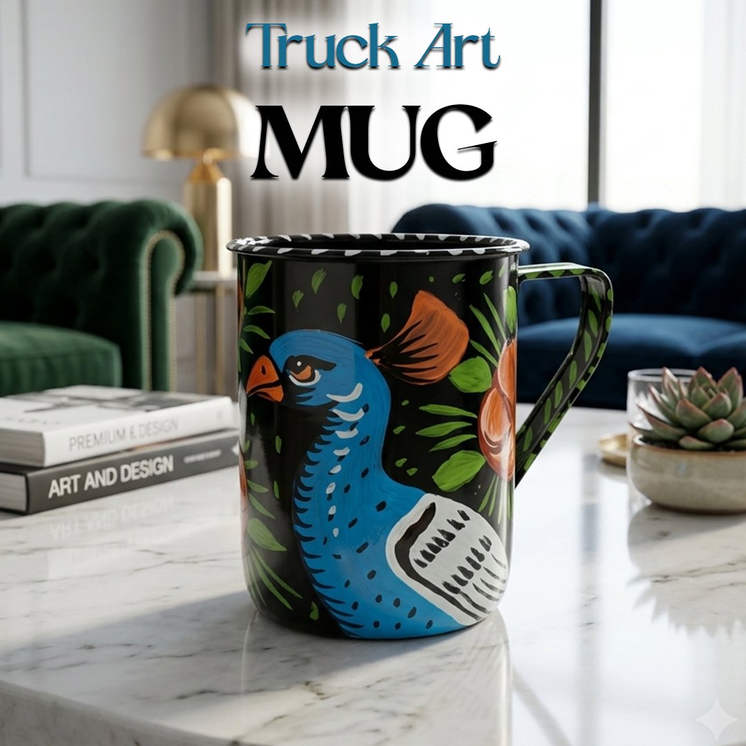Truck Art Mug (H-8cm)