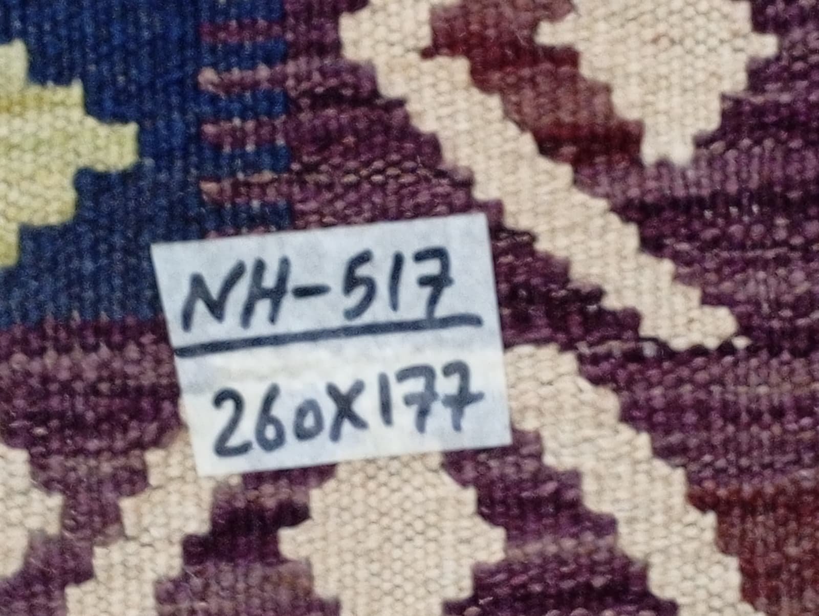 Handcrafted Traditional Kilim Rug Size ( W-177cm x L-260cm ) - Image 5