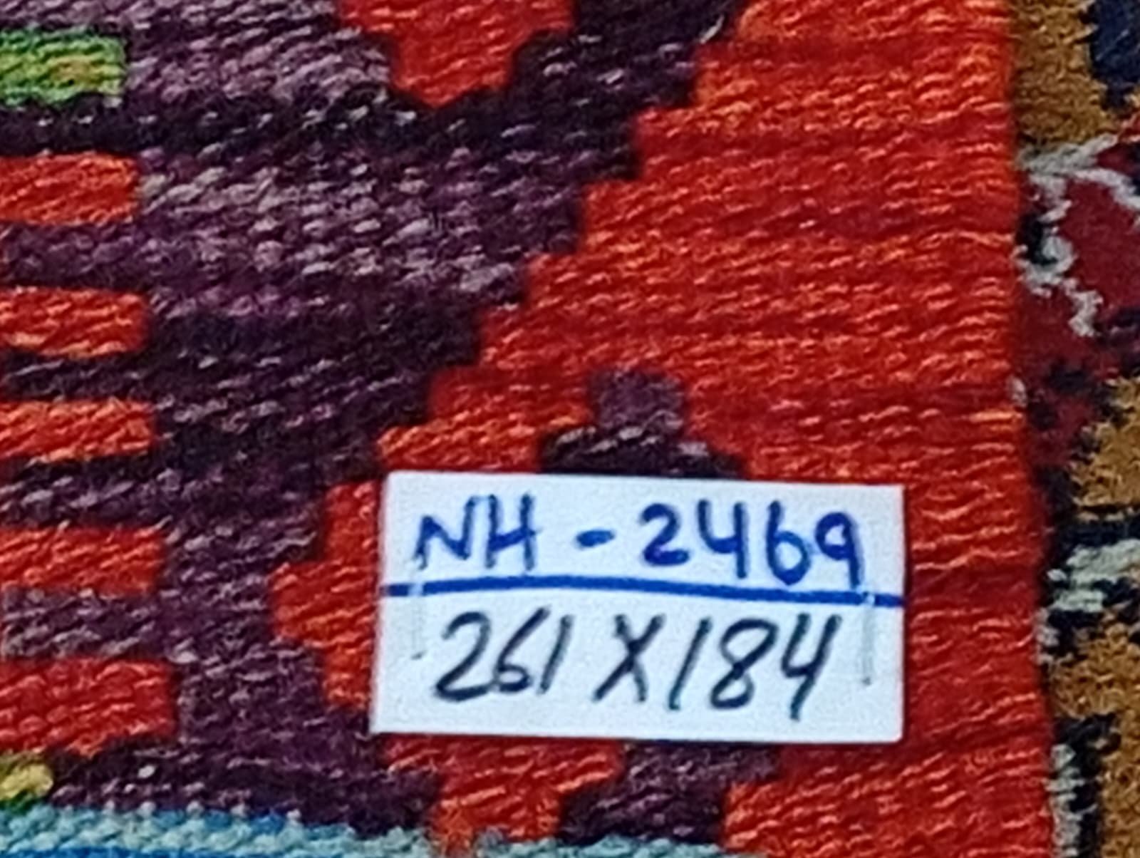 Handcrafted Traditional Kilim Rug Size ( W-184cm x L-261cm ) - Image 5