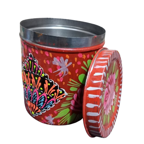 Truck Art Masala Box – Traditional Pakistani Spice Storage (H-3.5 Inch) - Image 5
