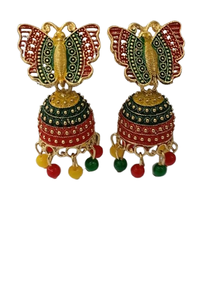 Elegant Handcrafted Earrings – Sparkle with Timeless Style - Image 5
