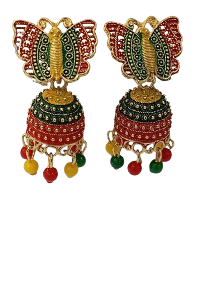 Elegant Handcrafted Earrings – Sparkle with Timeless Style - Image 4