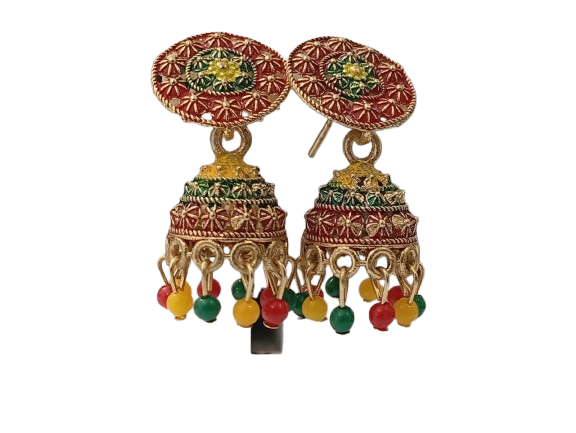 Elegant Handcrafted Earrings – Sparkle with Timeless Style - Image 5