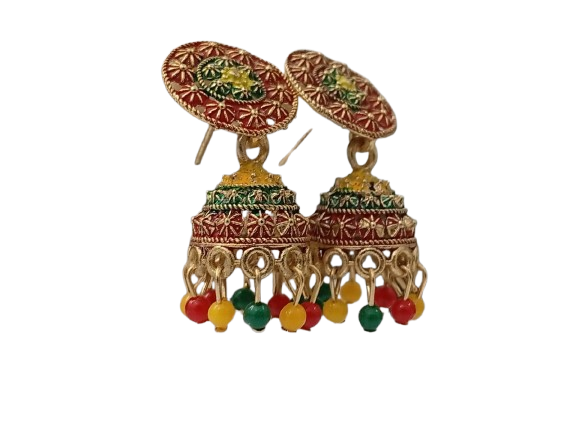 Elegant Handcrafted Earrings – Sparkle with Timeless Style - Image 4